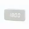 Часы-Будильник VST-863-2-White с температурой и подсветкой