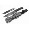 Нож охотничий + метательный нож Columbia MF-021 / 32см / 17см