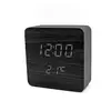 Часы-Будильник VST-872-1-White с температурой и подсветкой