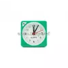 Часы будильник 6621-1/ 5.5*5.5*2.2/ 1R6/ Зелёные
