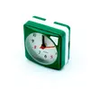 Часы будильник 6621-1/ 5.5*5.5*2.2/ 1R6/ Зеленый