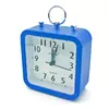 Часы-будильник OS-002 10*13.5*4.5 Синие