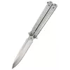 Нож бабочка Shaf A810 "Серебро кирпич"