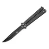 Нож бабочка Benchmade A816 "Чёрный Асфальт"