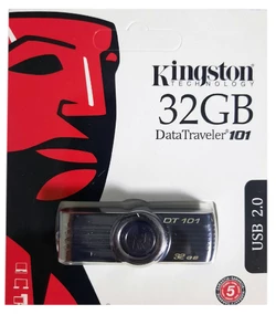 USB флеш King DT101 32Gb Black (DT101 G2) (Гарантия 3года)