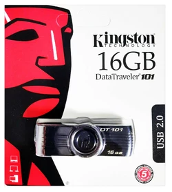 USB флеш King DT101 16Gb Black (DT101 G2) (Гарантия 3года)