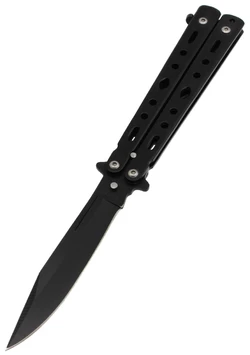 Нож бабочка romb black U29
