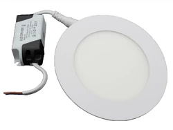 #443/1 6W SLIM PANEL (metal) Pure White Б-класс Светодиодный светильник