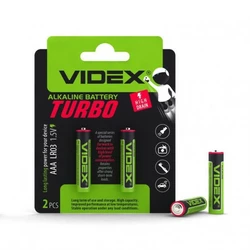 Батарейки Videx R3/AAA ALKALINE TURBO