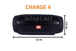 Портативная беспроводная колонка JBL Charge 4 USB, SD, FM, Bluetooth (первый сорт) "Реплика"
