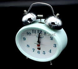 Часы-будильник 6003 10*14*5 Зеленые