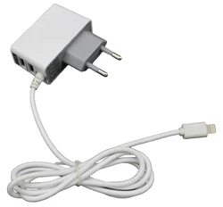 Зарядное устройство Fast Charge YJ-200 -2.1A Lightning - Apple