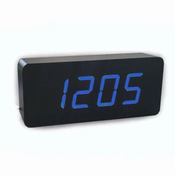 Часы-Будильник VST-862-1-Blue с температурой и подсветкой