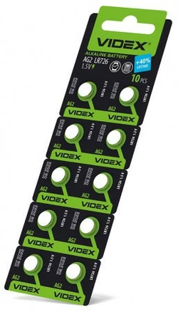 Батарейки-Таблетки Videx AG2/LR726/