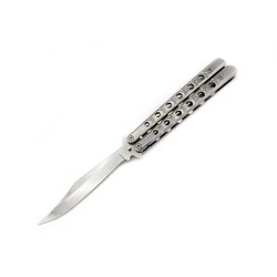 Нож бабочка Benchmade 4-34 Серебро