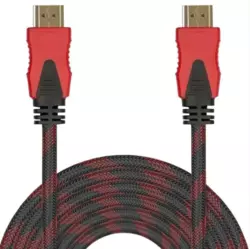 Кабель HDMI на HDMI 1.5м 1.4V Тканевая оплетка