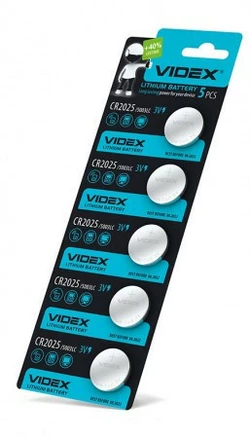 Батарейки-Таблетки Videx CR2025/DL2025
