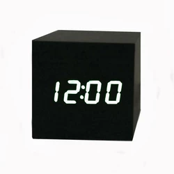 Часы-Будильник VST-869-1-White с температурой и подсветкой