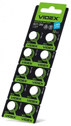 Батарейки-Таблетки Videx AG13/LR44/