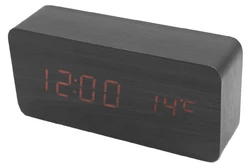 Часы-Будильник VST-862-1-Orange с температурой и подсветкой