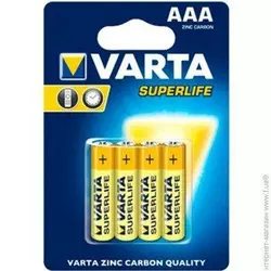 Батарейка Varta R3/AAA Superlife Блистер