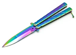 Нож бабочка Benchmade 225 "Цветной"