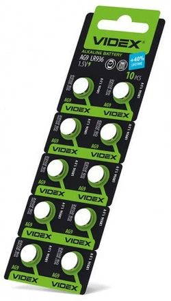 Батарейки-Таблетки Videx AG9/LR936/