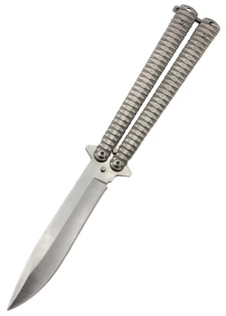 Нож бабочка Benchmade серый 1032