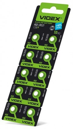 Батарейки-Таблетки Videx AG0/LR521/