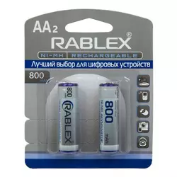 Аккумулятор Rablex HR6/AA 800mAh