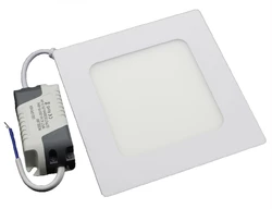 #447/1 6W SQUARE PANEL (metal) Pure White Б-класс Светодиодный светильник