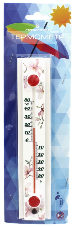 Термометр оконный ТБО исп.1, «Стеклоприбор» "Солнечный зонт большой"