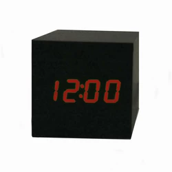 Часы-Будильник VST-869-1-Red с температурой и подсветкой