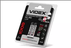 Аккумулятор VIDEX HR03 AAA 1000Mh 1 шт.