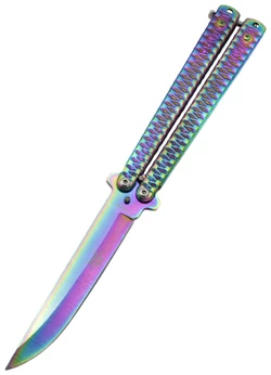 Нож бабочка Zigzag gradient A824