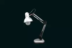 Настольная лампа трансформер Luxury Desk Lemp (Два в одном) (Серебристая)