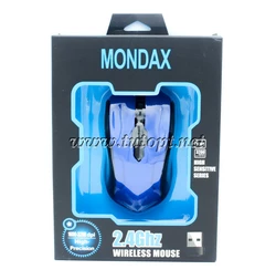 Мышь Mondax Blue Black Light Mouse