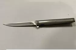 Нож складной M390 FullMetal Silver A1018 20*9.5*11