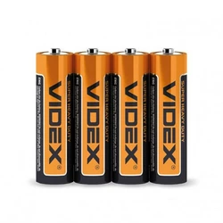 Батарейка солевая Videx R6/AA