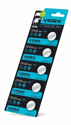 Батарейки-Таблетки Videx CR1620/5009LC