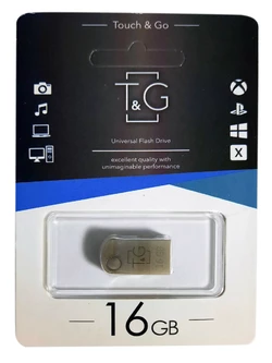 USB флеш T&G метал серия 16GB/ TG112-16G (Гарантия 3года)