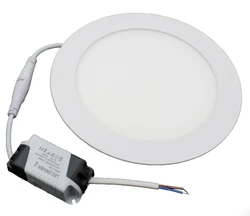 #438/1 12W SLIM PANEL (metal) Pure White Б-класс Светодиодный светильник