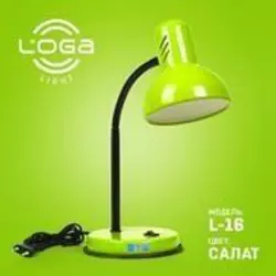 Настольная лампа Loga Light "Украина" (от 25W - 60W) САЛАТ