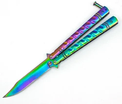 Нож бабочка Field K-166 A30 "Цветной"