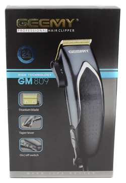 Профессиональная машинка для стрижки волос Gemei GM-809 9W