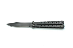 Нож бабочка Shaf A812 "Чёрный кирпич"