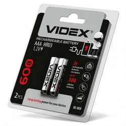 Аккумулятор VIDEX HR03 AAA 600Mh 1 шт.