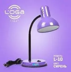 Настольная лампа Loga Light "Украина" (от 25W - 60W) сирень