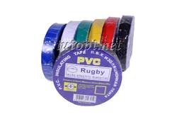 Изолента  Rugby /PVC / ассорти 50м (реальный метраж меньше)