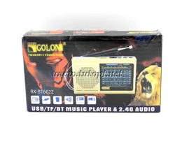 Радиоприёмник Golon RX-BT6622/ Аккумуляторный/ USB/ SD/